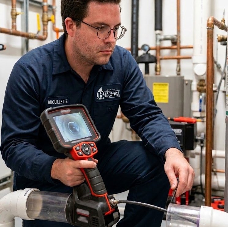 Home inspection plomberie
